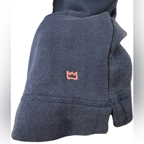 Cabana by Crown & Ivy Short Sleeve Sweatshirt Dress - Navy/Animal print - Size M - Picture 3 of 6